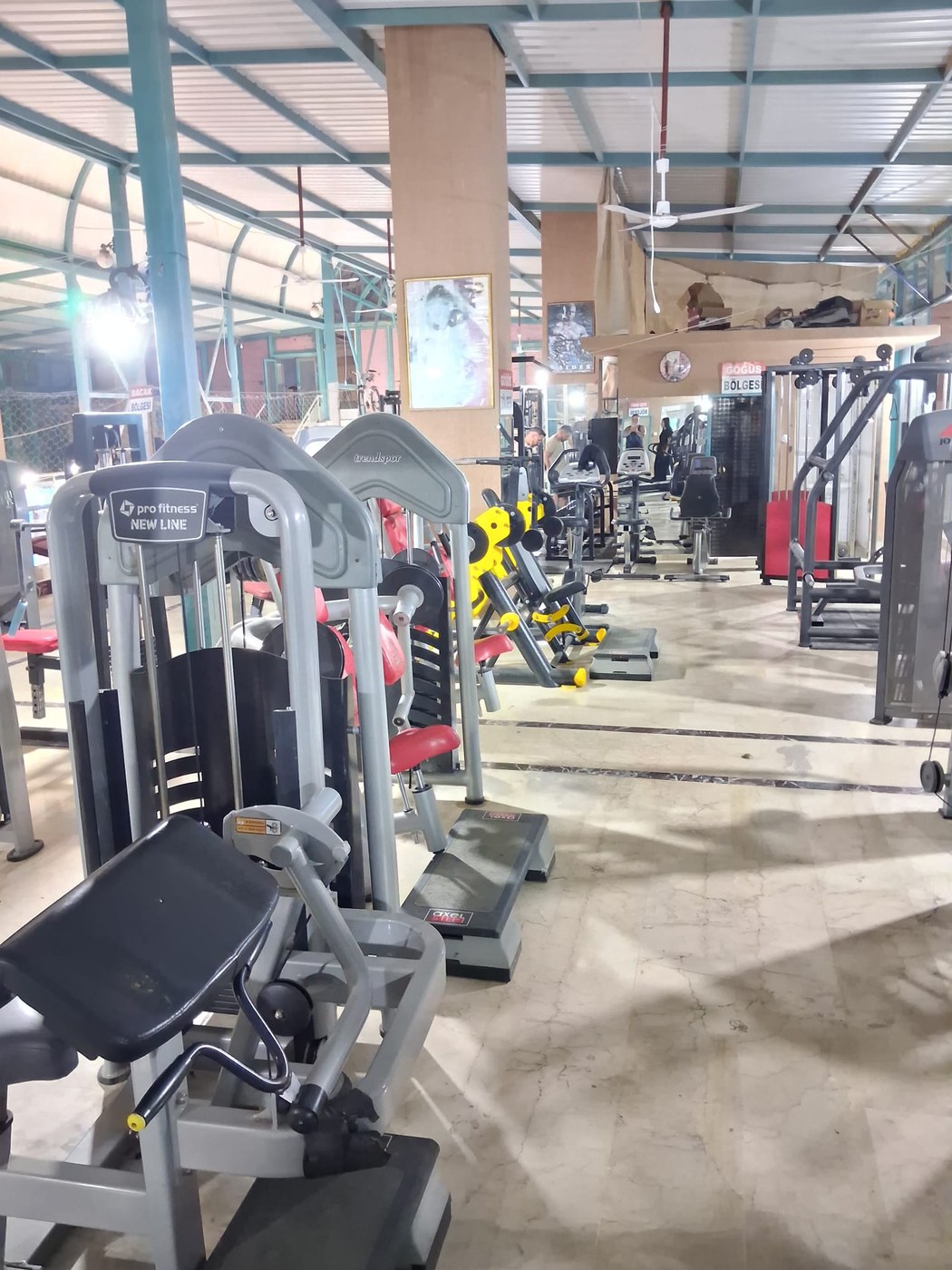 Salon içi ekipman sırası